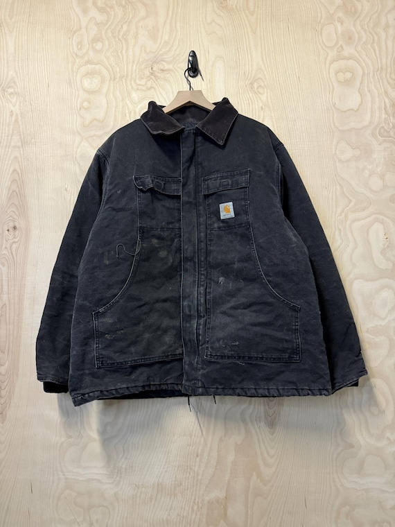 Carhartt ブラック ジャケット コート　Coat jacket Amazon | CARHARTT DETROIT JACKET カーハート ダック デトロイト
