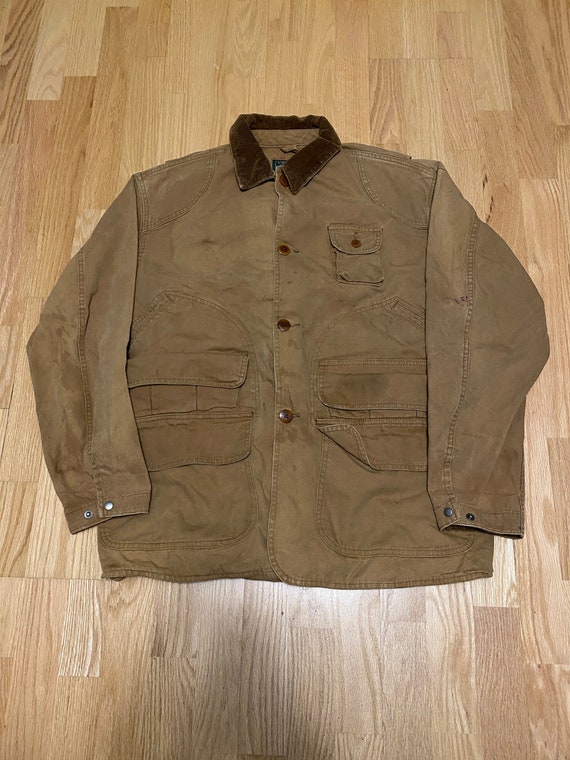 Vintage 90s Polo Country Ralph Lauren Brown Corduroy Collar Canvas