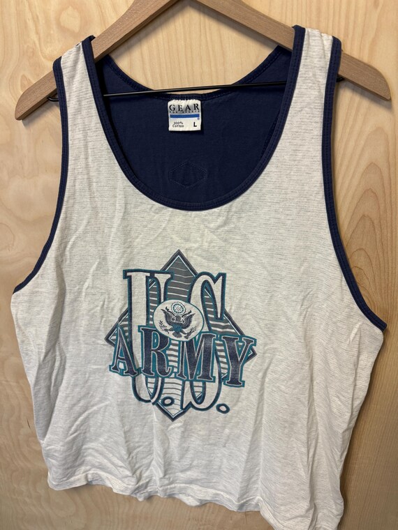 90‘s vintage US ARMY Tee MAXI OP 1990s vintage us army - Gem