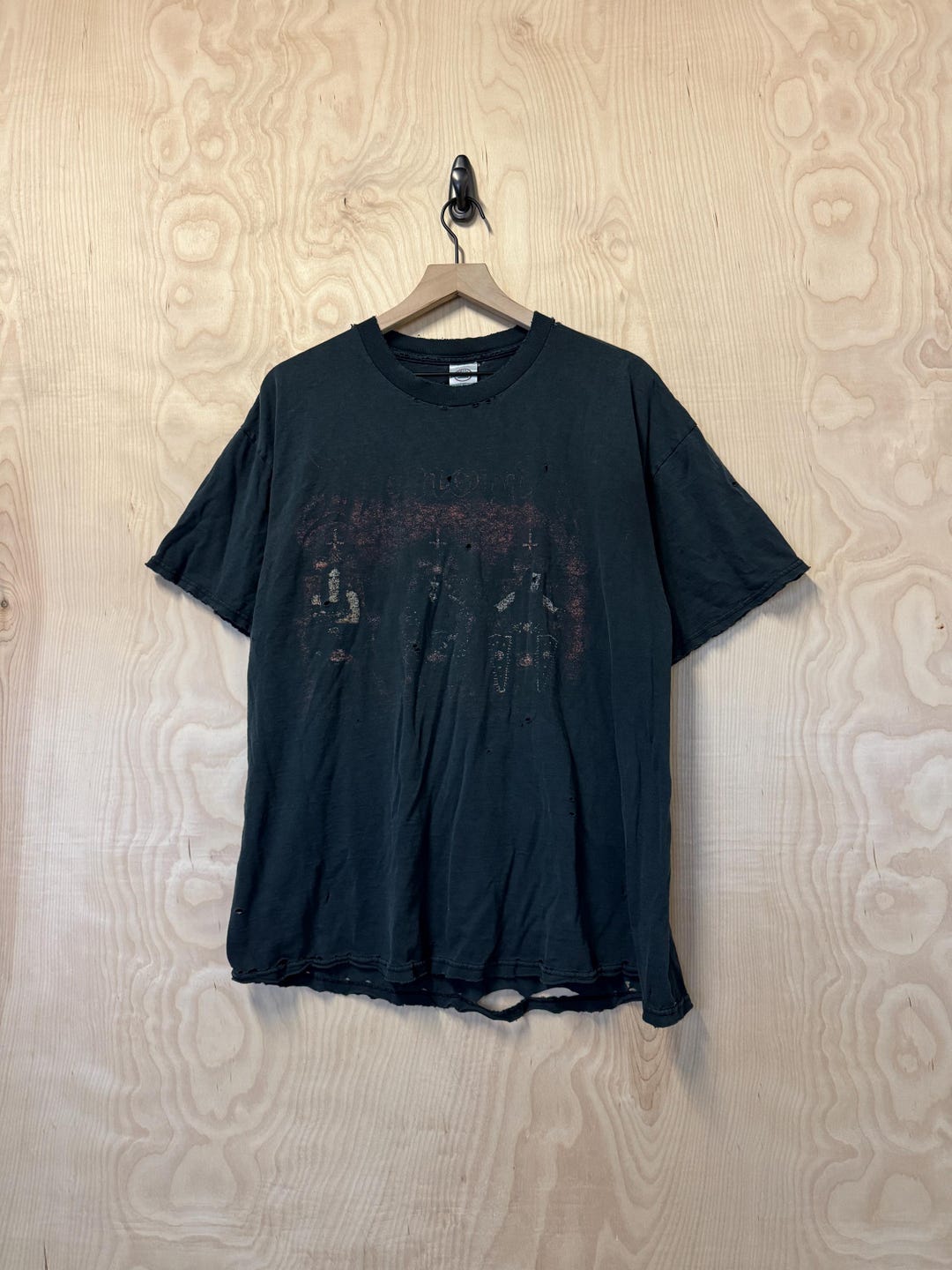 Vintage Immortal Demons of Metal Double Sided Graphic Vintage Immortal Demons of Metal Double Sided Graphic