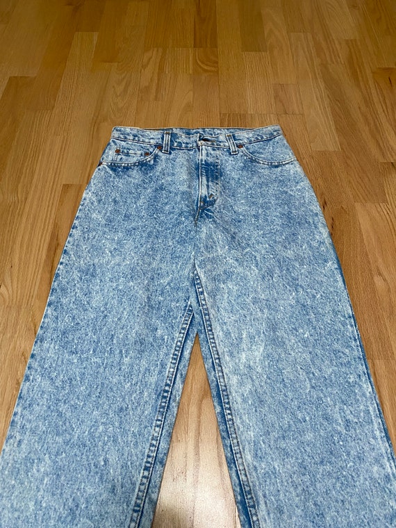 Vintage 90s NWT Levis 550 Relaxed Fit Tapered Leg… - image 4