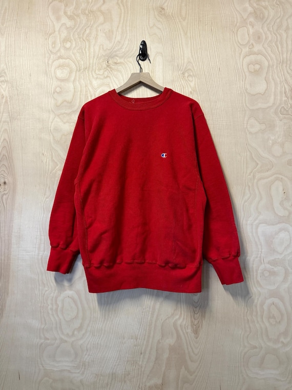 トップス 80S champion reverse weave DELAWEAR usa Vintage 80s Champion Reverse Weave Hoodie Ohio State USA XL