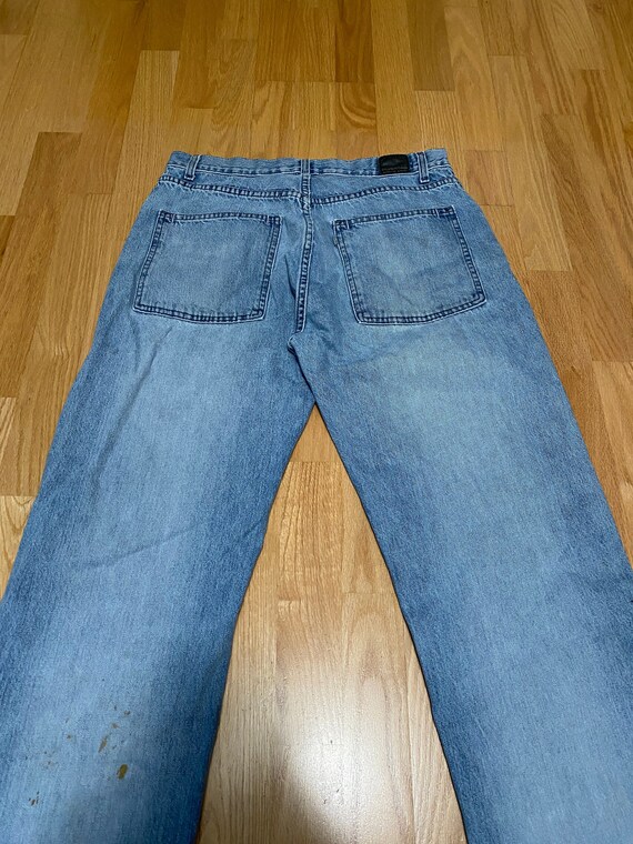 Vintage Y2K Levis Silvertab Loose Light Medium Wash Denim 