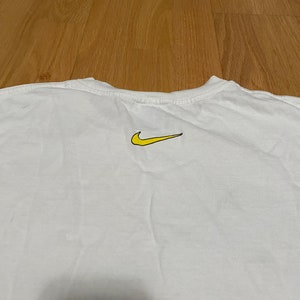 Vintage 90s Nike Air Max TN Tuned Air Logo White Cotton T Shirt size Large Made in USA image 7