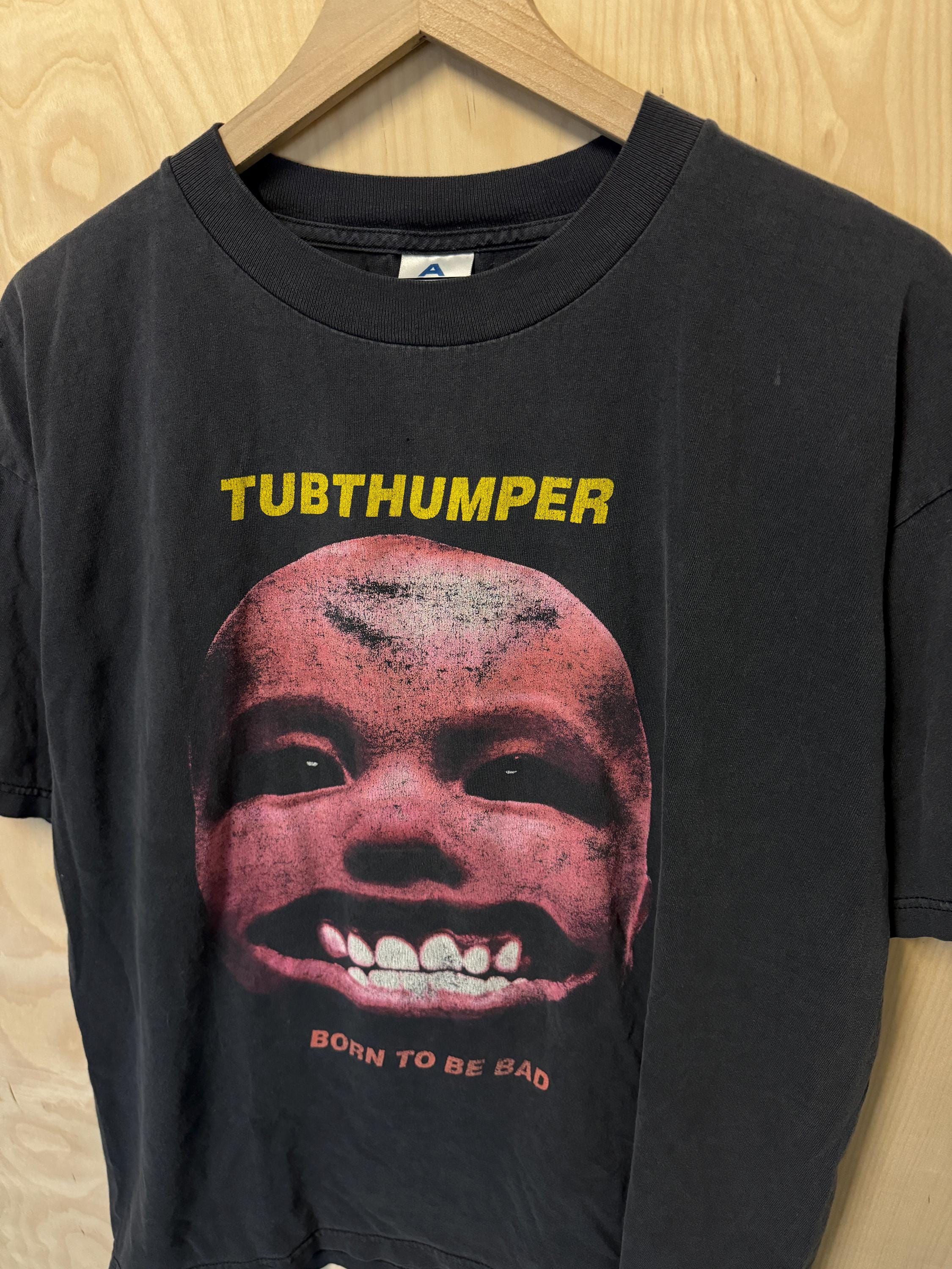Vintage Chumbawamba Tubthumper Born to Be Bad Double Sided