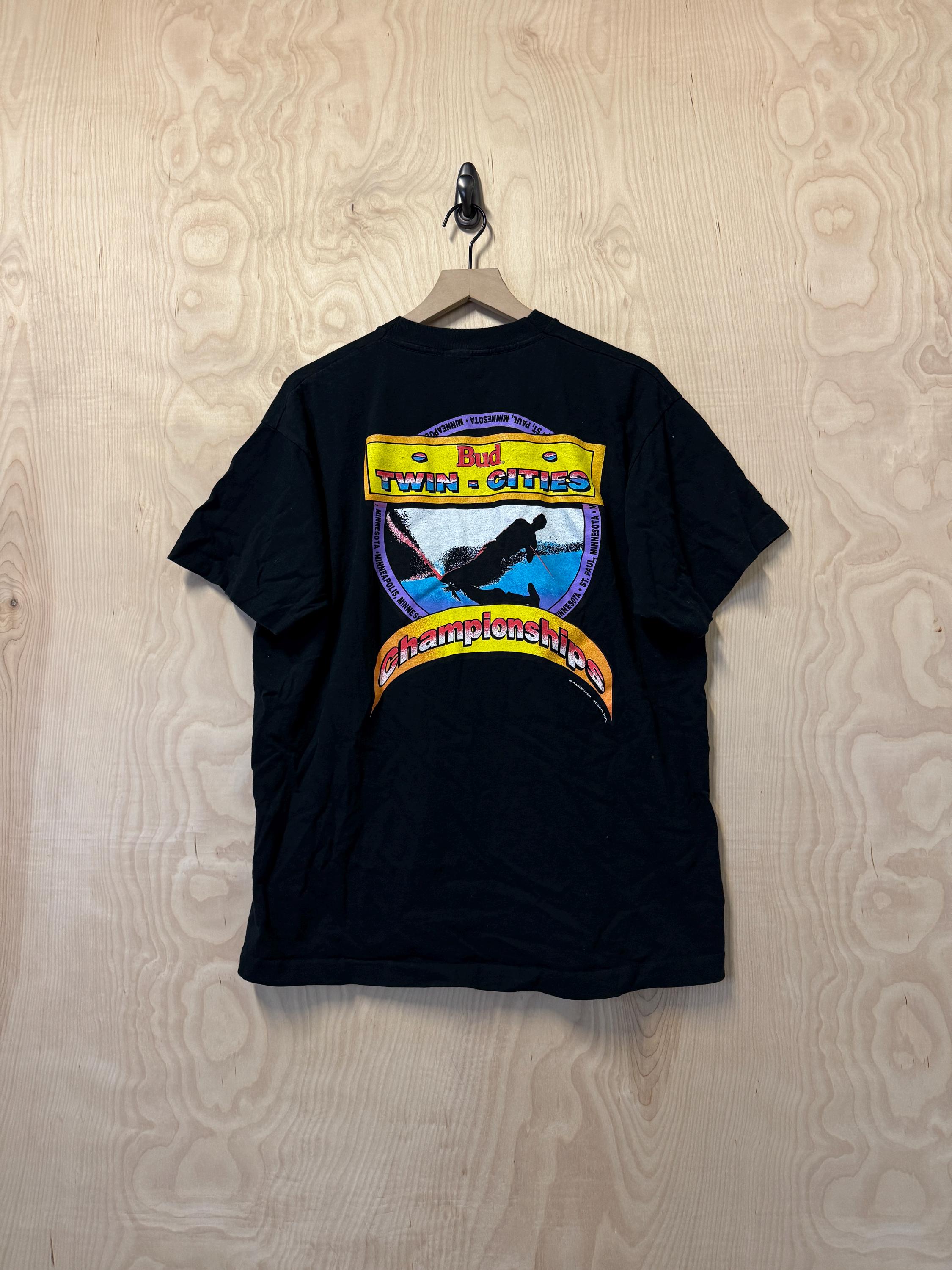 Vintage 90s Bud Water Ski Tour Minnesota Twin Cities Championships 