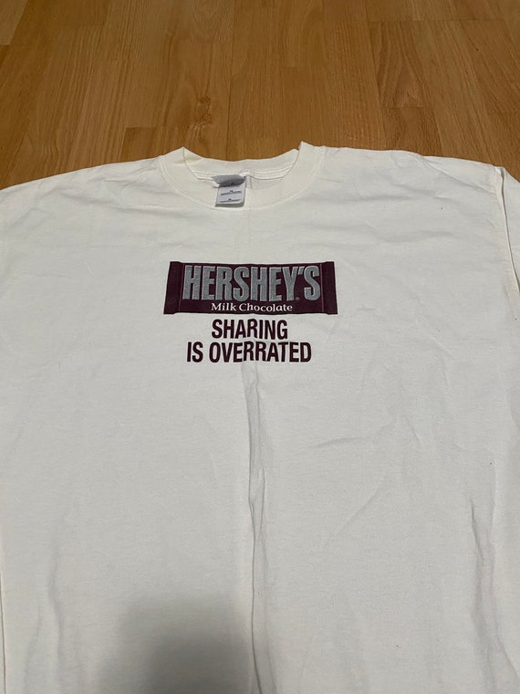 Vintage Hershey's Milk Chocolate Sharing Is Overrated… - Gem