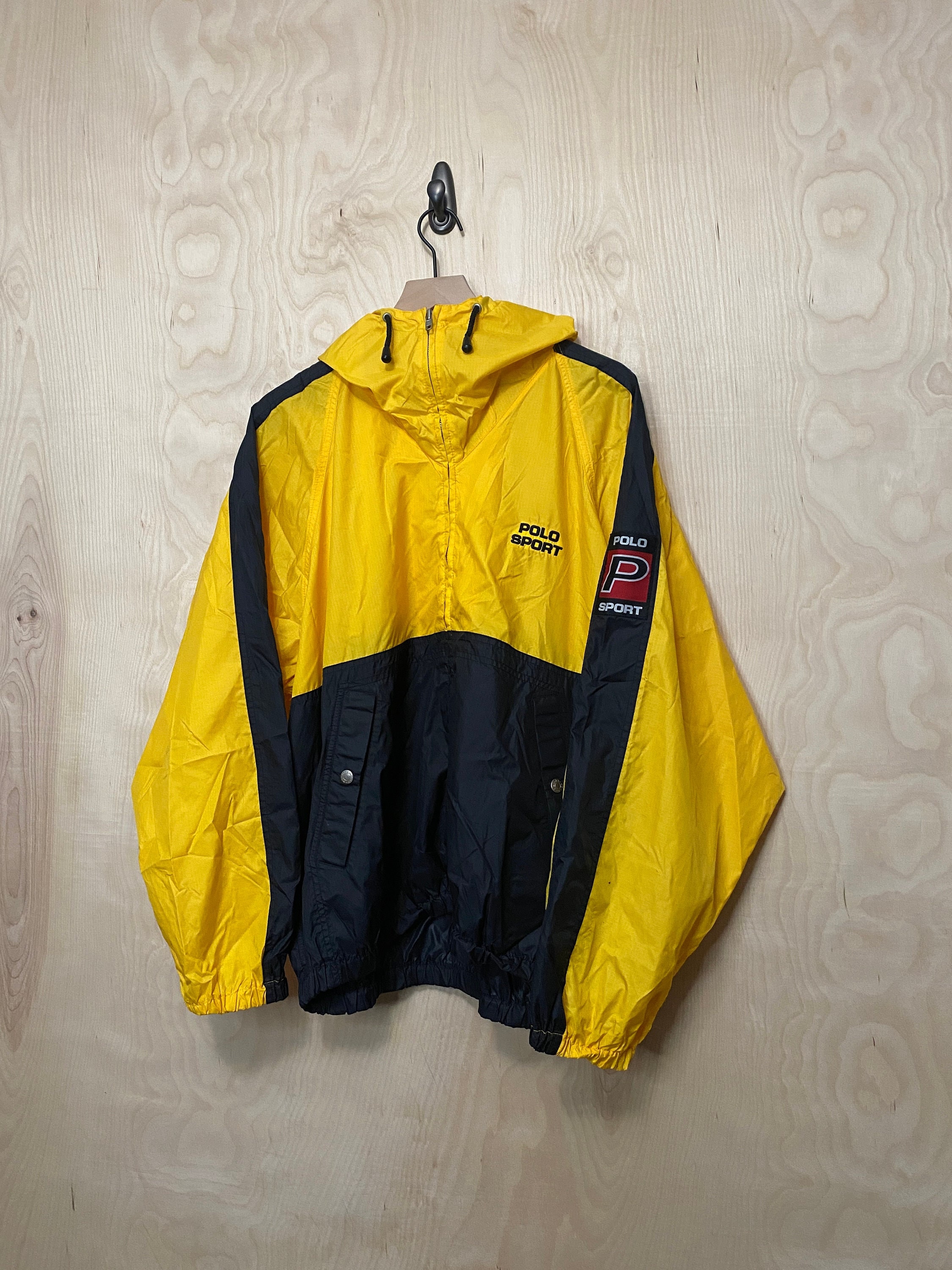 90’s POLO by Ralph Lauren OILD jacket 90's Polo by Ralph Lauren Yellow Zip Up Jacket
