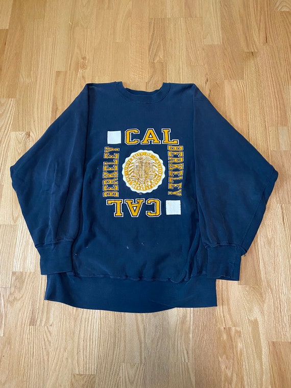 Vintage 90s UC Berkeley Sweatshirt Sweater Crewneck XXL Russell