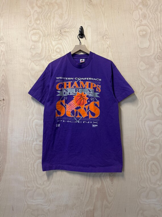 Vintage Phoenix Suns 1993 Western Conference Champions Graphic