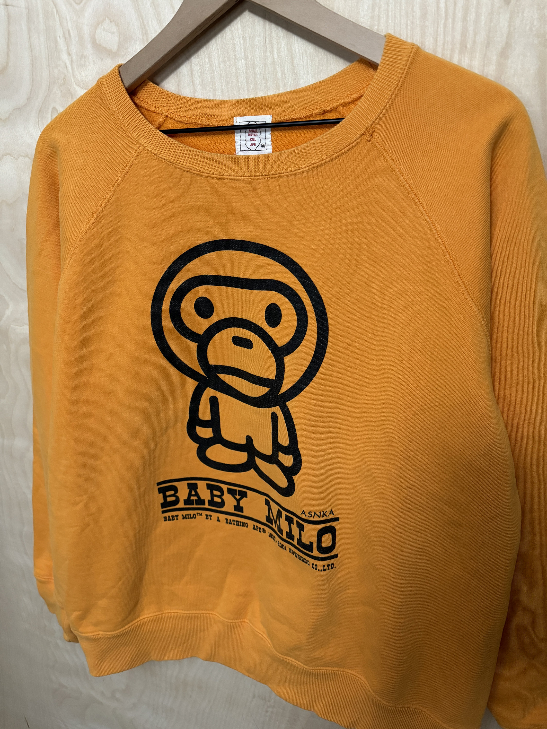 BABY MILO® STORE Baby Milo crew neck sweatshirt | Bape