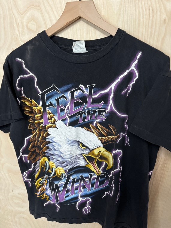 American Thunder Feel the wind XXLサイズ Vintage American Thunder Feel The Wind Kanye Mens Adult