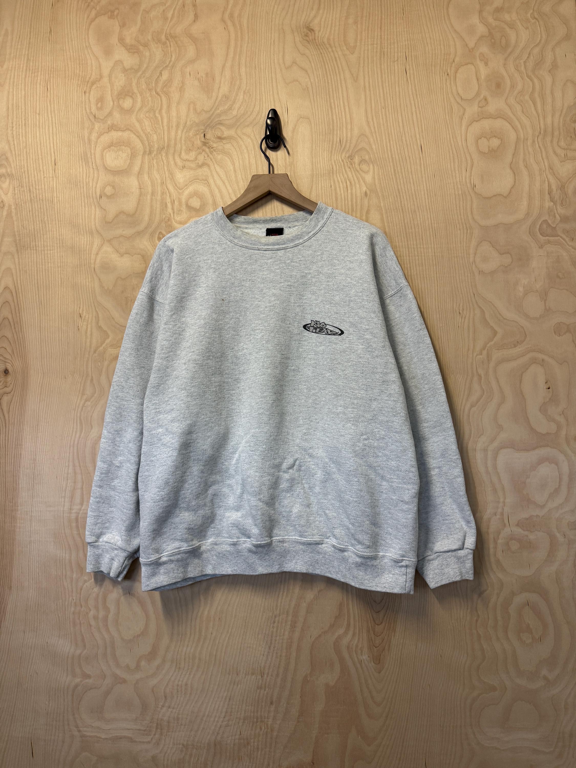 90s NO FEAR アームライン スウェット XL-XXL ビッグ 90s FEAR NO 