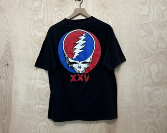 Vintage 90s Grateful Dead XXV 25 Still Dead Double Sided