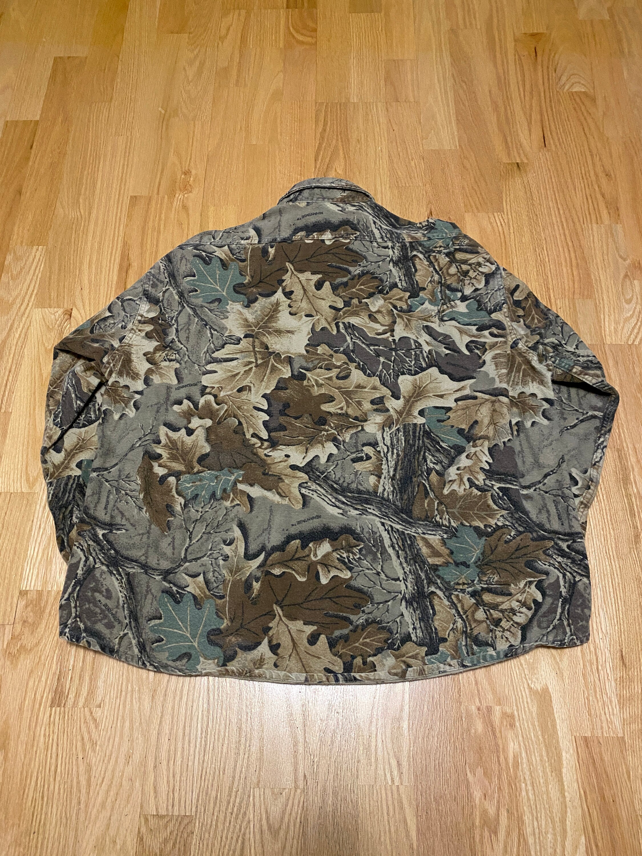 Vintage Deerskin Advantage Camouflage Cotton Long Sleeve | Etsy