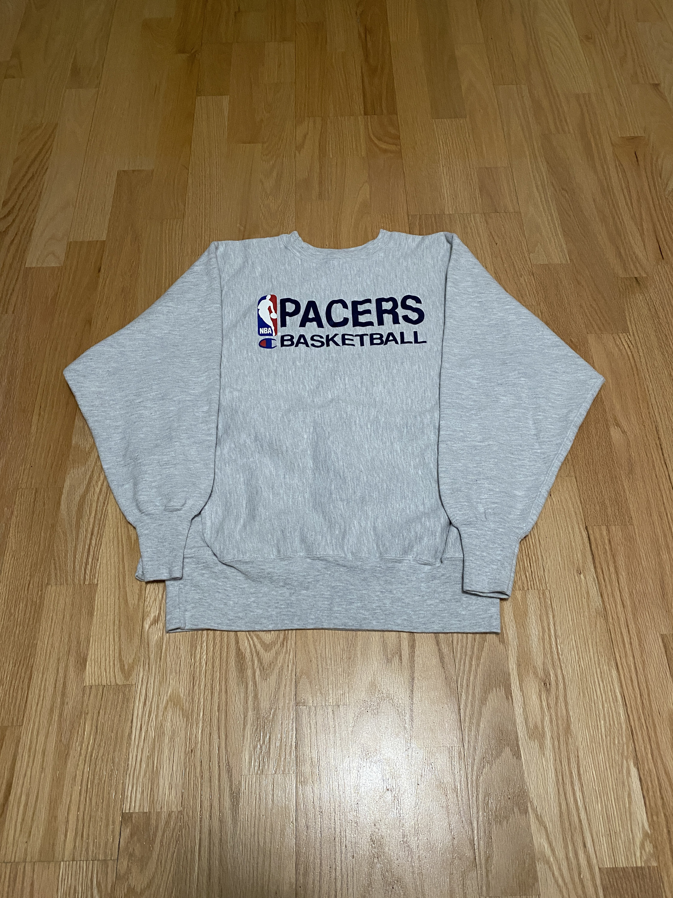 2024年秋冬新作 Vintage NBA Pacers Indiana Weave Reverse Champion 90s トップス