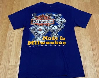 Vintage 90s Harley Davidson Motorcycles Made in Milwaukee