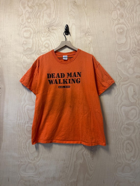 Vintage Dead Man Walking Galatians 2:20 Bible Verse Double Sided