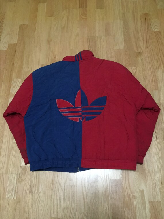 adidas trefoil quilted jacket