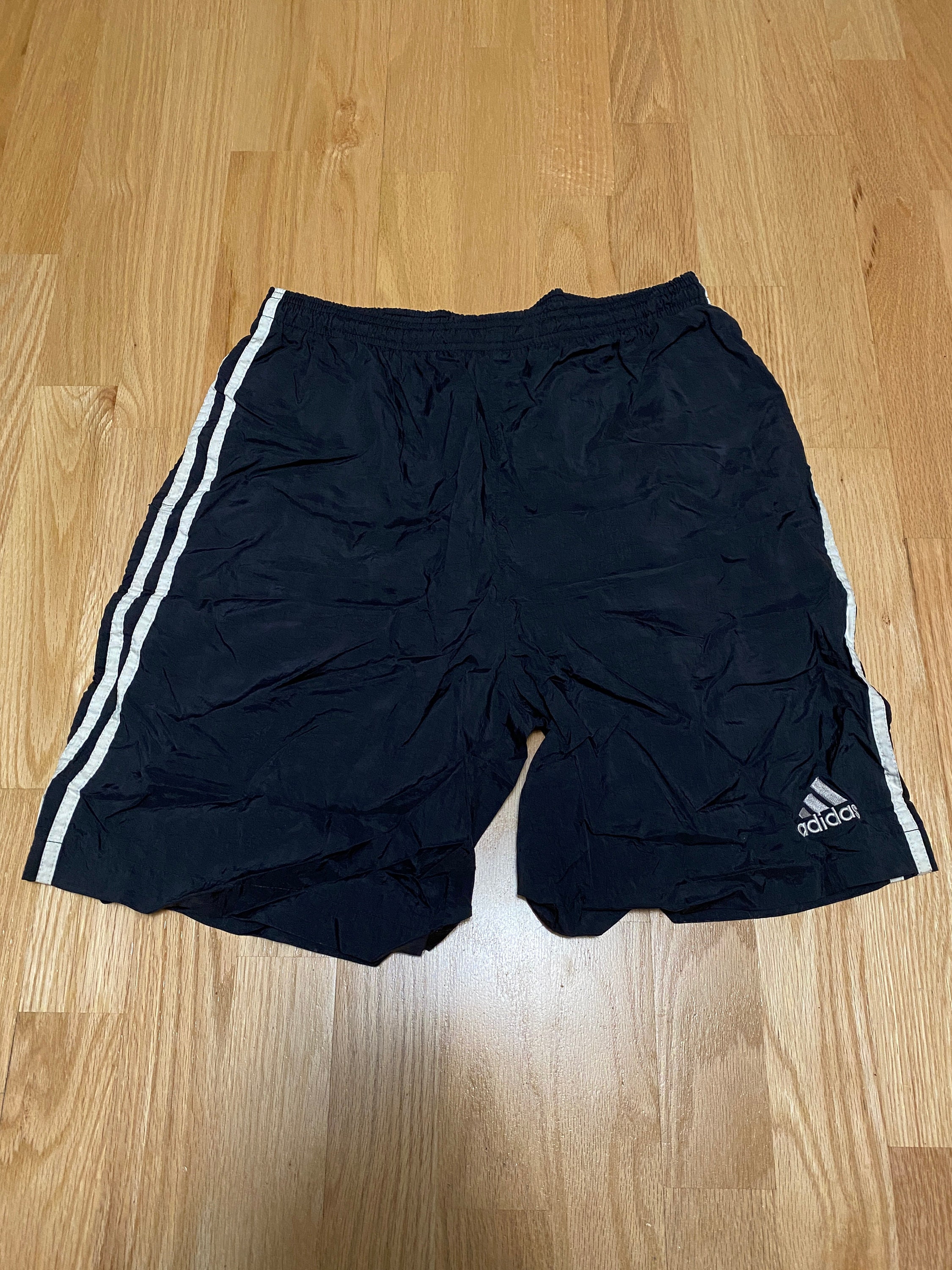Vintage Adidas Black White Stripe 