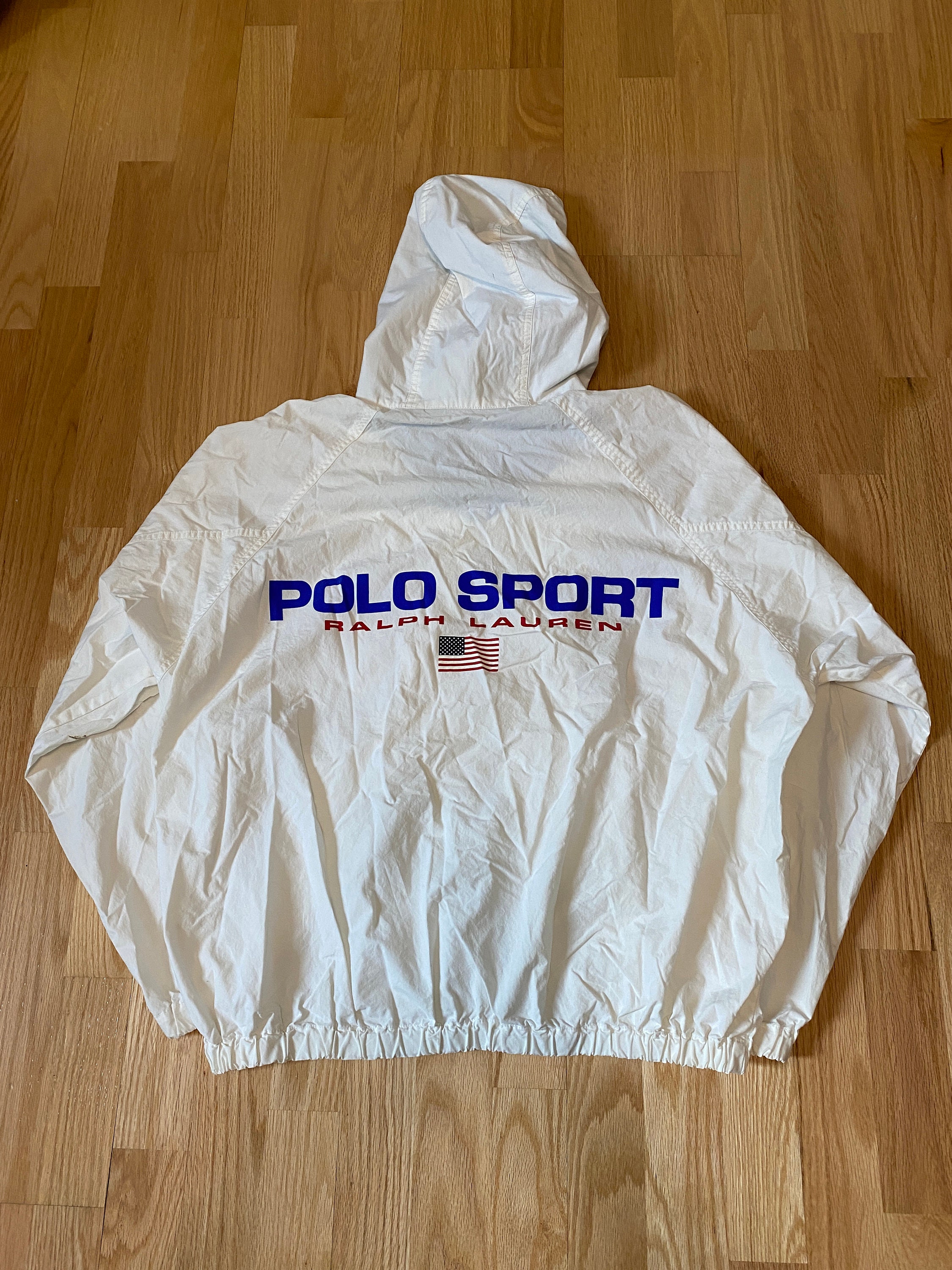 Vintage 90s Polo Sport Ralph Lauren Spell Out White Light | Etsy 