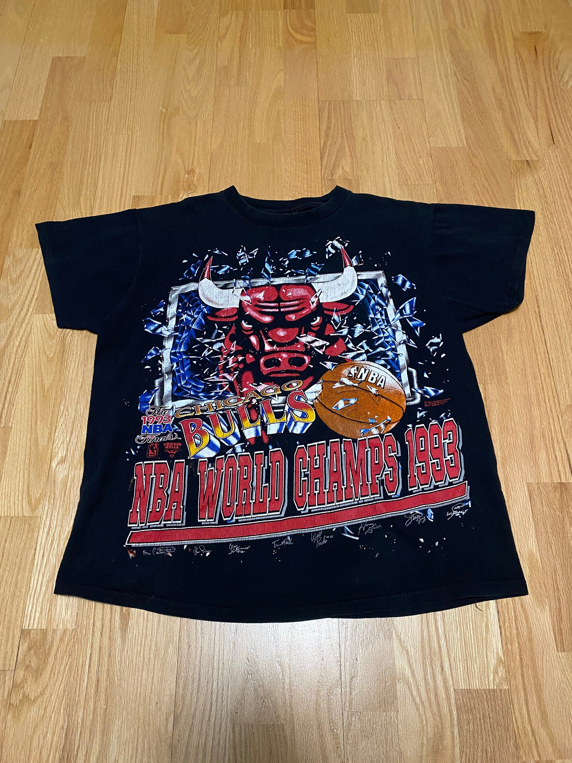 Vintage 90s Chicago Bulls Shattered Backboard 1993 NBA Finals