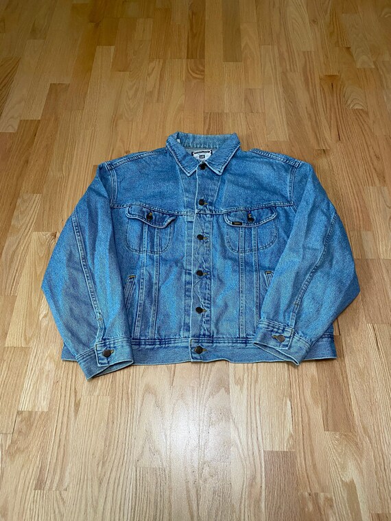 y2k lee denim jacket Gem