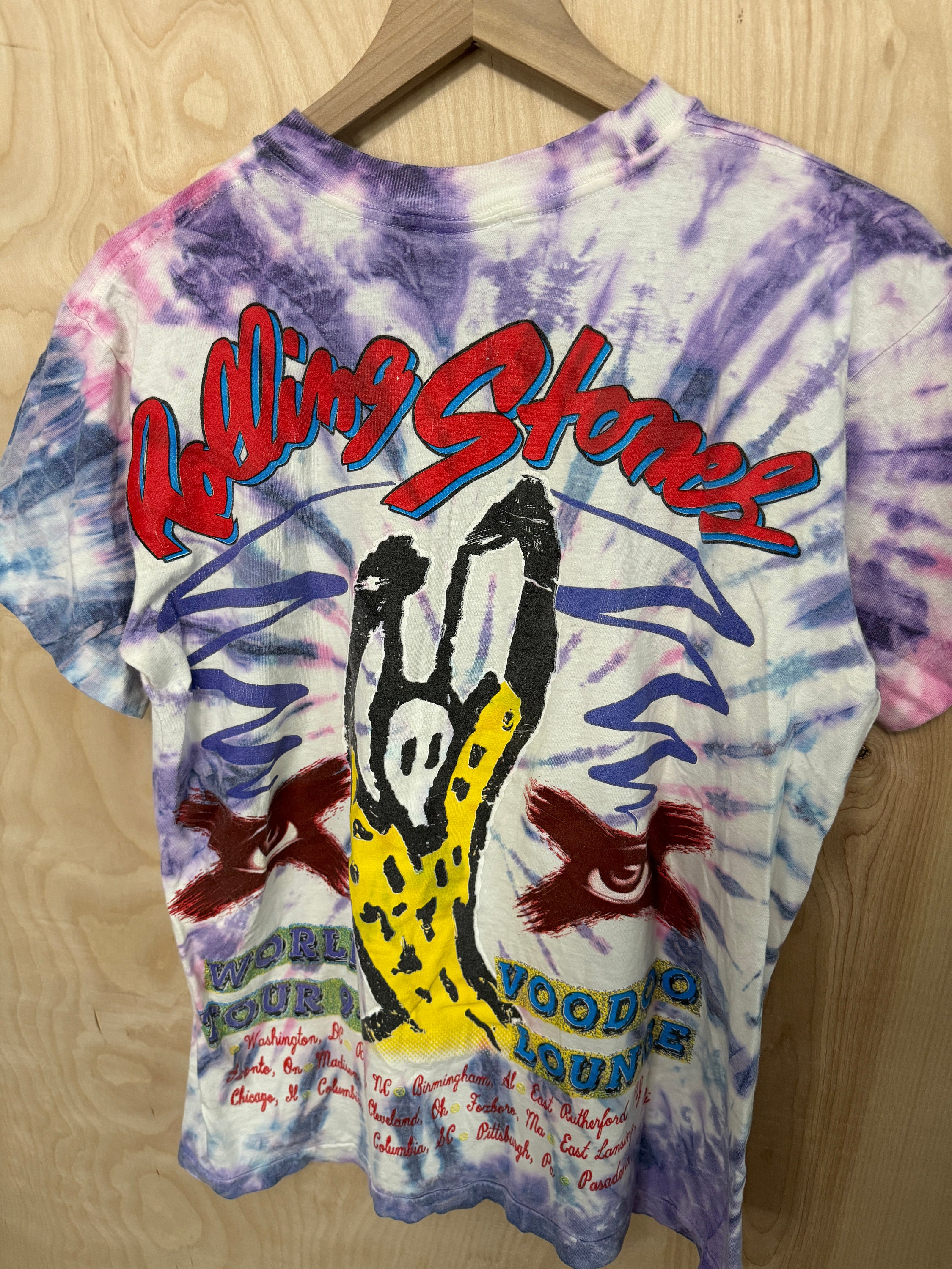 Vintage 90s Rolling Stones Voodoo Lounge Tour Parking Lot Vintage 90s Rolling Stones Voodoo Lounge Tour Parking Lot
