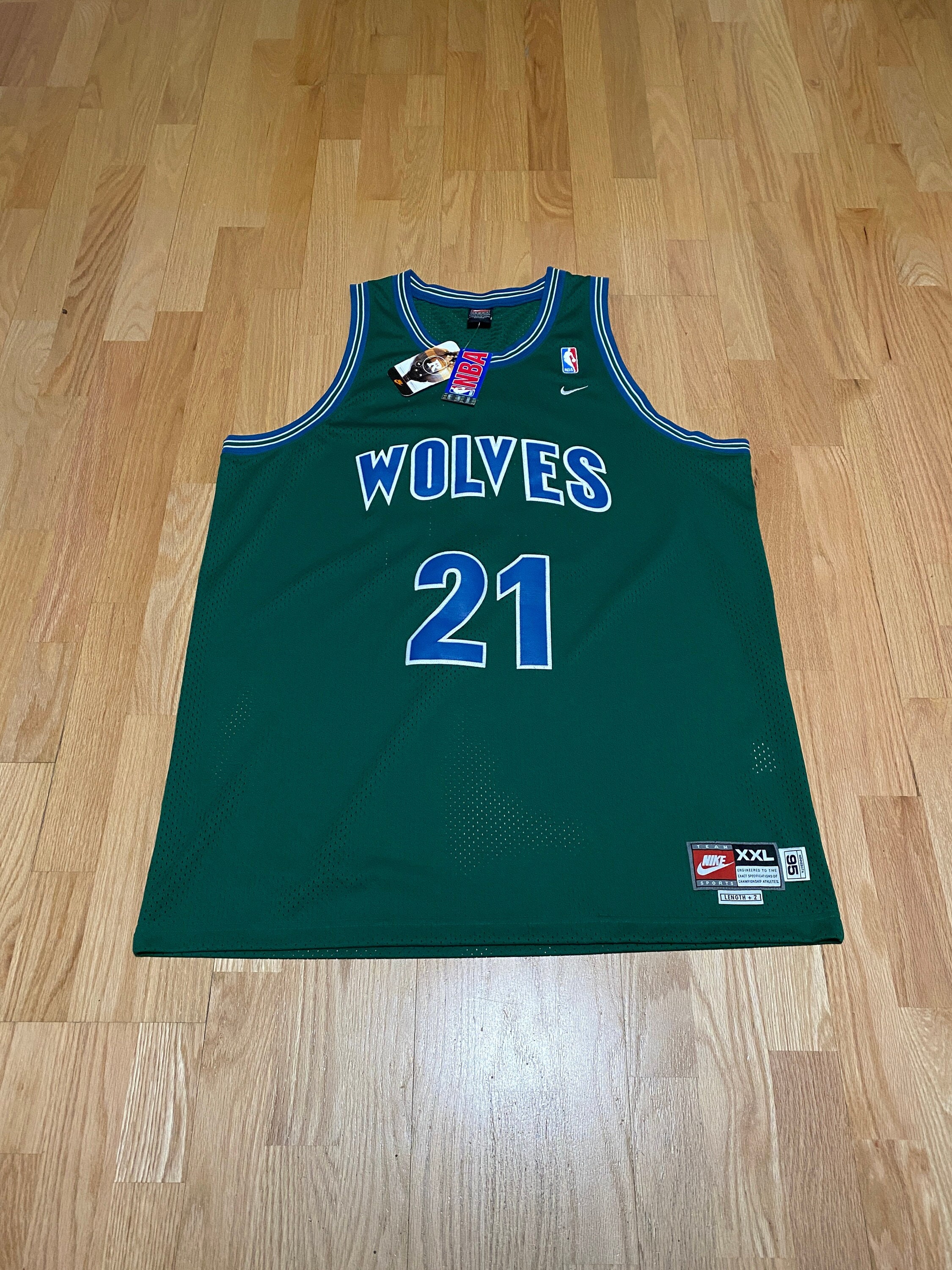 2T Kevin Garnett timberwolves original jersey