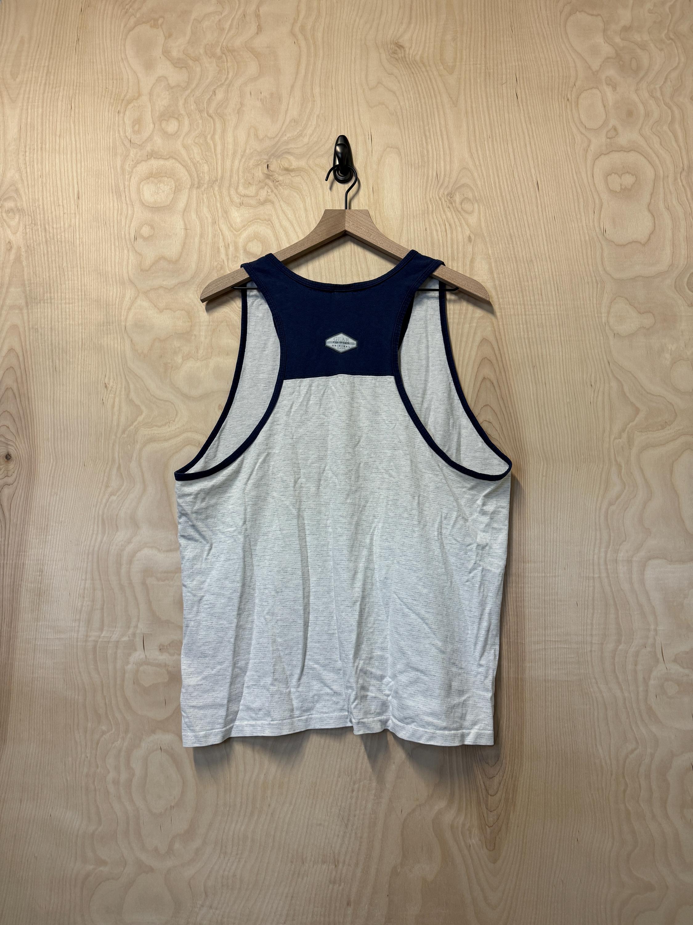 90‘s vintage US ARMY Tee MAXI OP Vintage 90s United States Army Graphic Gray Navy Blue Cotton