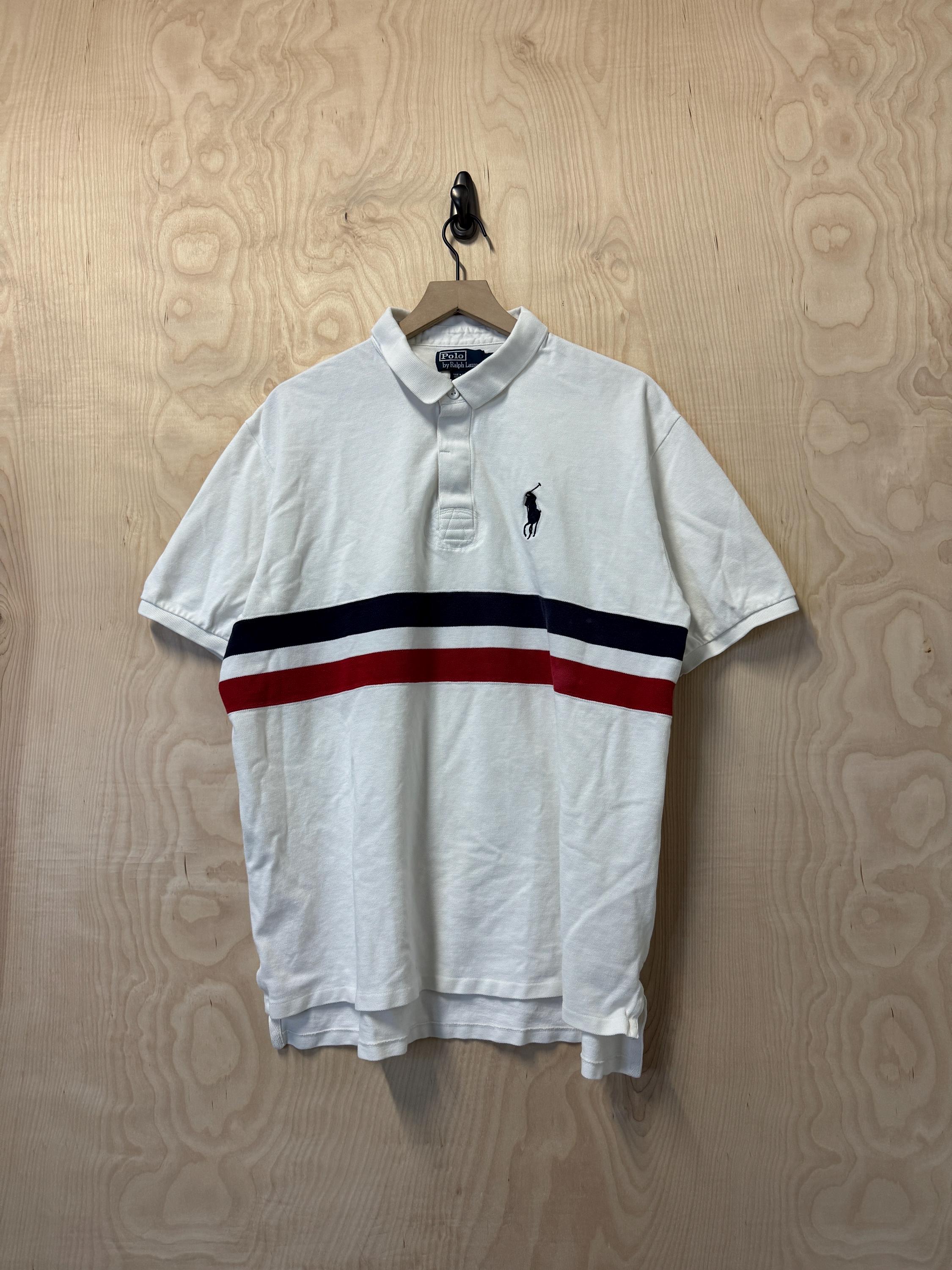 トップス 00s Ralph Lauren big pony polo shirt y2k Polo Ralph Lauren Big Pony #3 Polo Shirt XL Y2K Preppy Retro