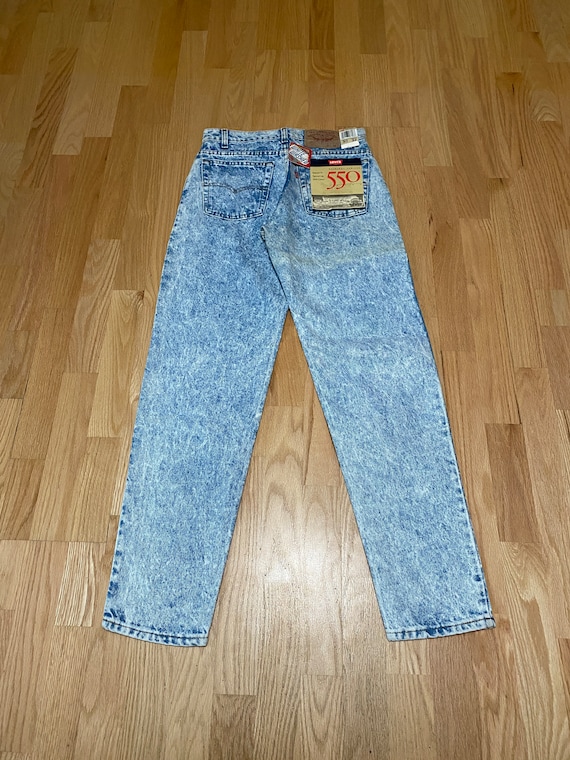 Vintage 90s NWT Levis 550 Relaxed Fit Tapered Leg… - image 2