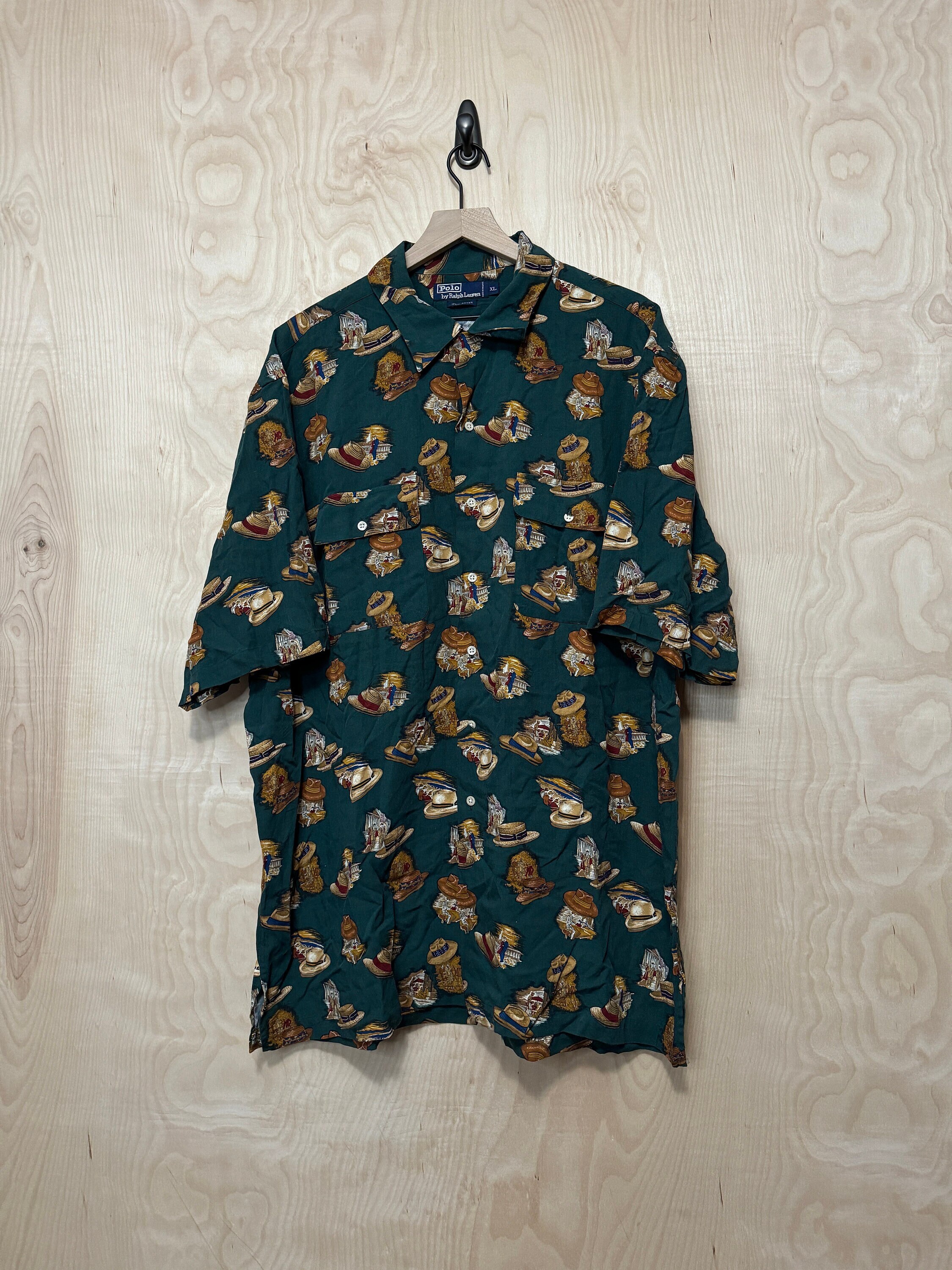 トップス 90s Ralph Lauren watch rayon loop shirts 90s Ralph Lauren watch rayon loop shirts