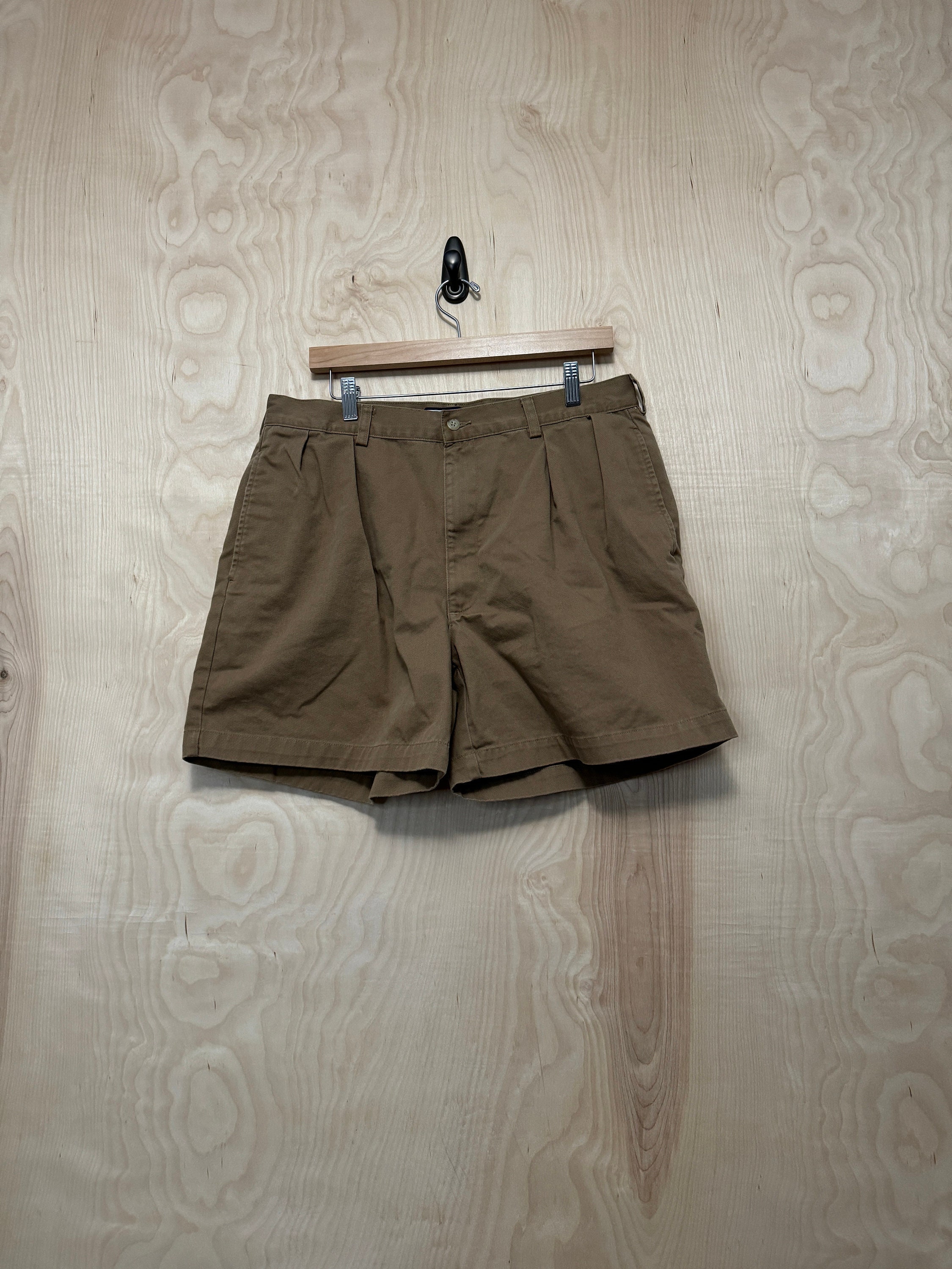 Vintage Polo Ralph Lauren Chino Tan Cotton Andrew Short Size
