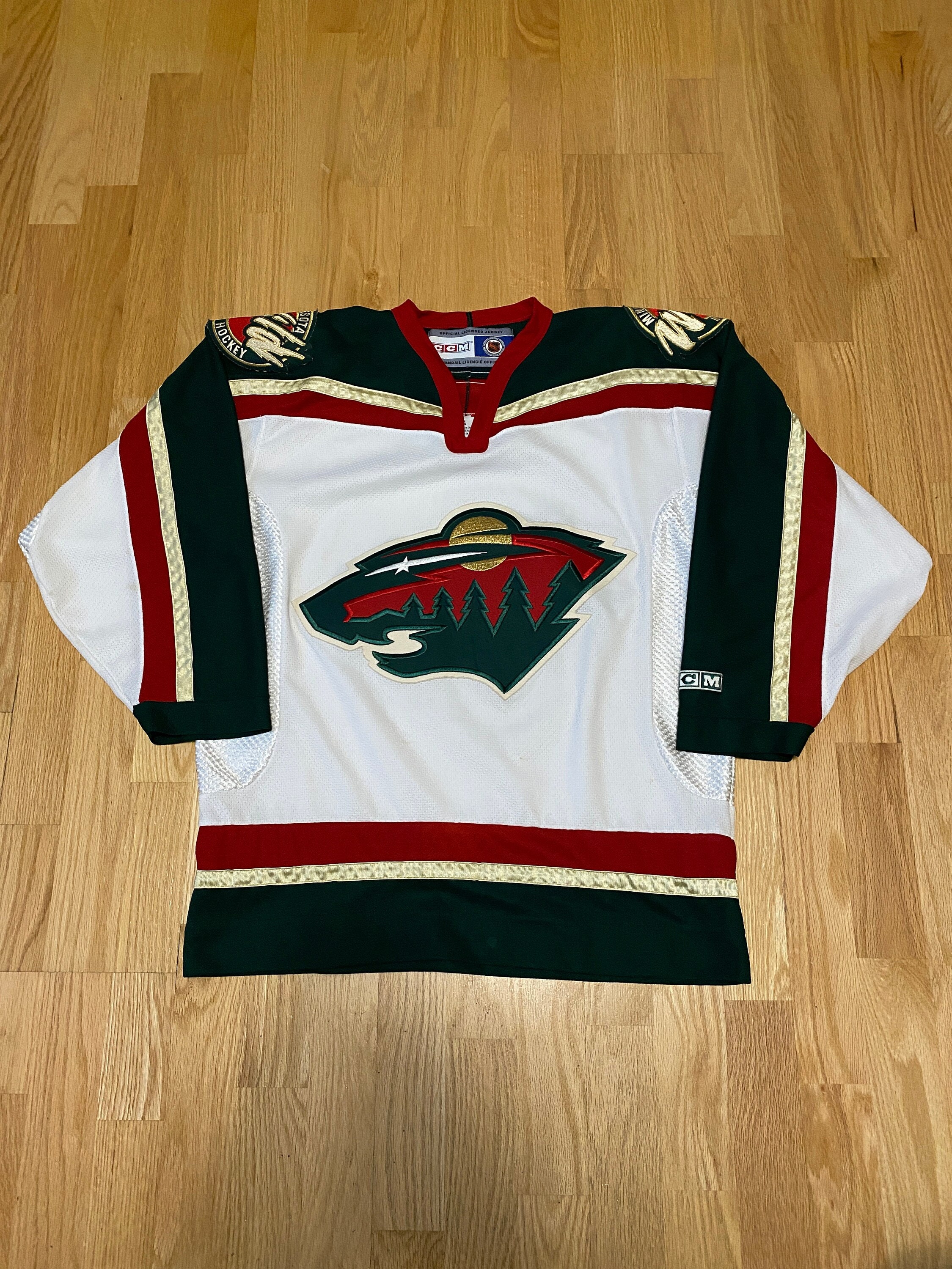Minnesota North Stars CCM Adidas NHL Men's Team Classic Authentic Green  Jersey