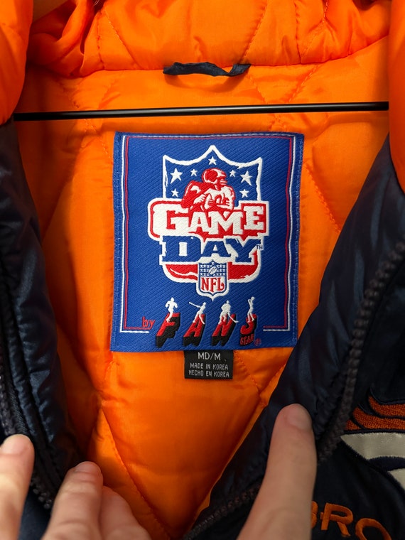 Vintage Denver Broncos Game Day Stitched Logo Spe… - image 3