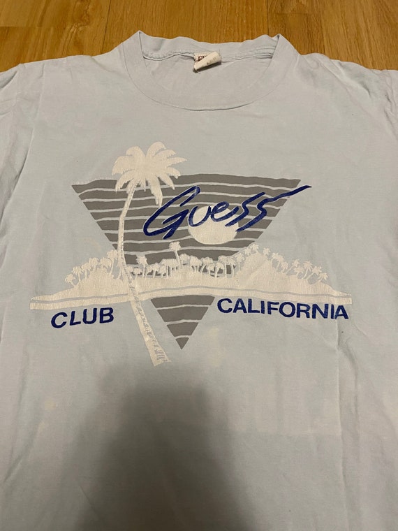guess palm tree shirt