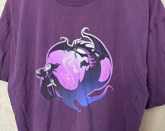 古着 ヴィンテージ マレフィセント 半袖 シャツ ディズニー ブラック 黒 ② MEDE19F MEDE19F 【Disney】古着屋でみつけたようなプリントTシャツ