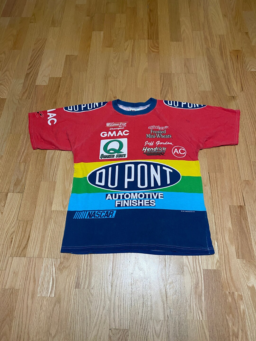 Vintage Nascar Shirt 2005 Las Vegas ""American Made"" (Größe Large