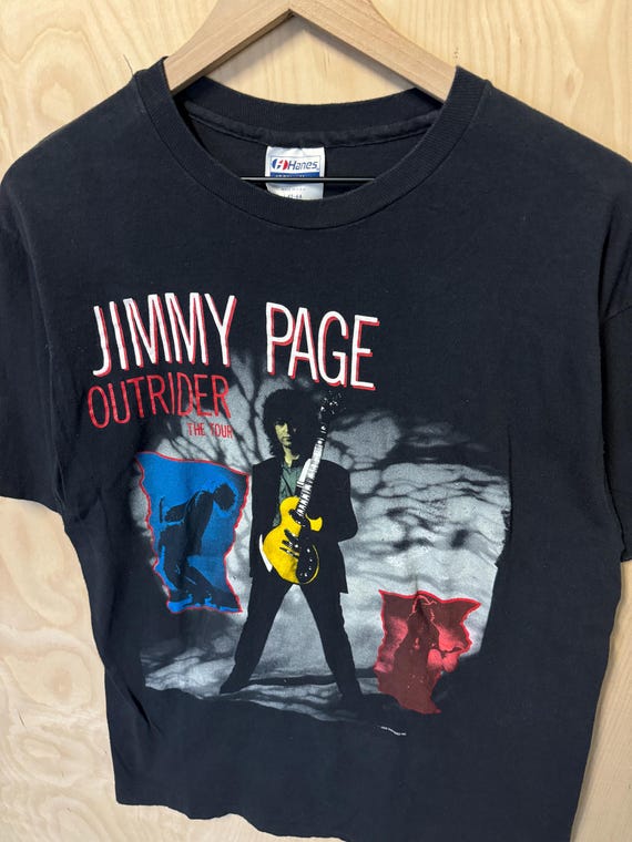 ギター FAMOUS GUITARS　Tシャツ メンズL　ジミーペイジ ギター FAMOUS GUITARS Tシャツ メンズL ジミーペイジ