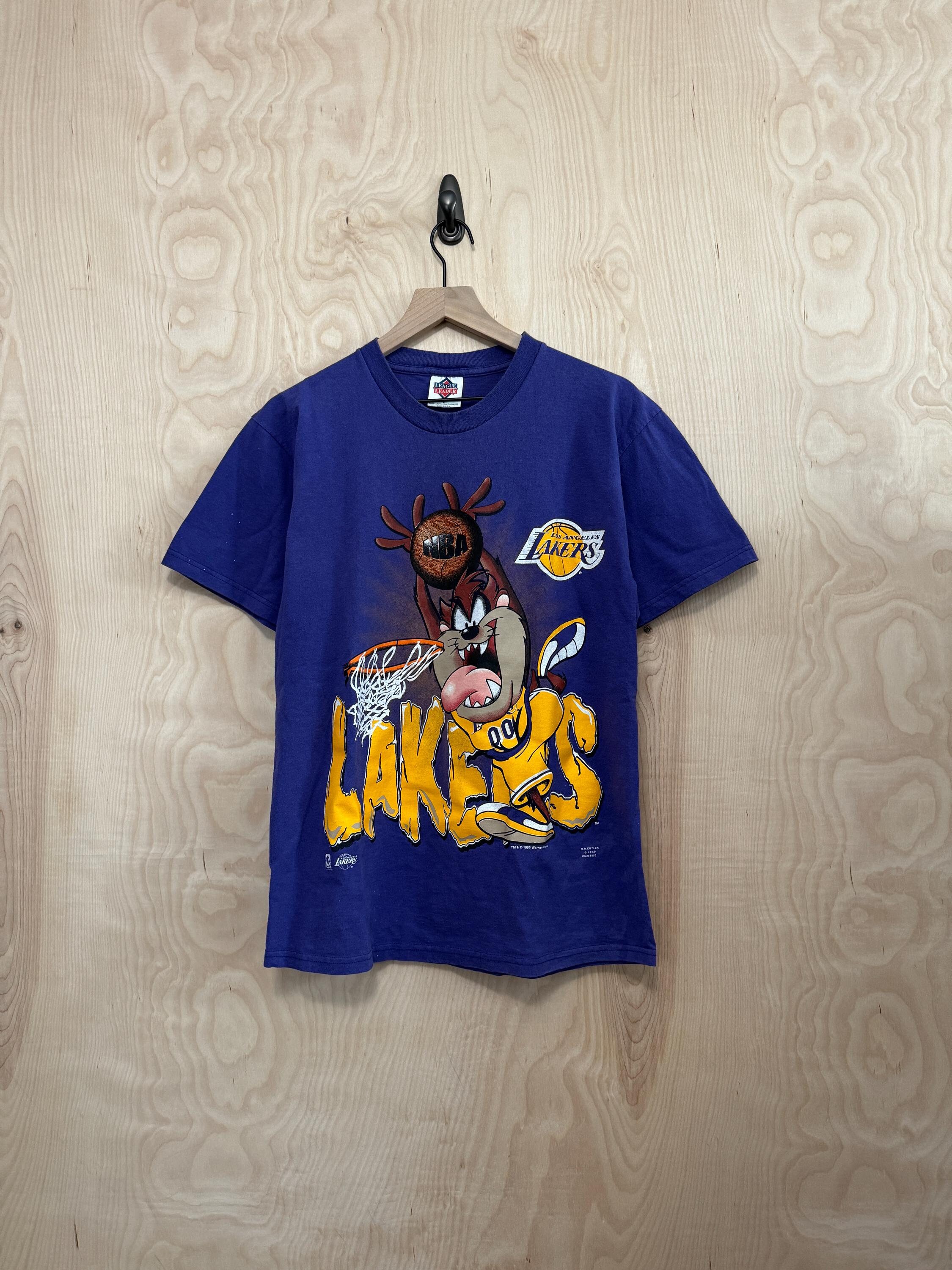 Vintage 90s Los Angeles Lakers Tasmanian Devil Graphic