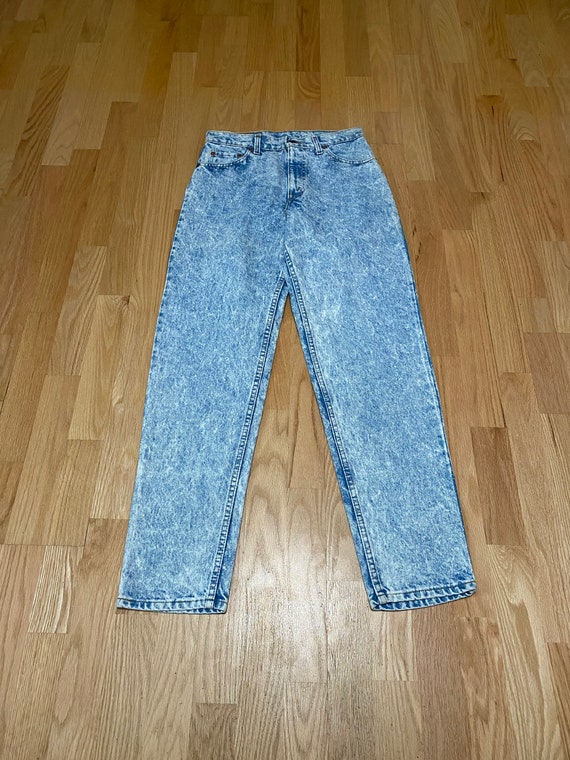 Vintage 90s NWT Levis 550 Relaxed Fit Tapered Leg… - image 3