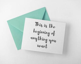 Carte de voeux motivation