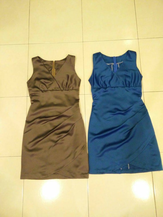 wrap dress small bust