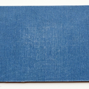 "Nachhaltiges Mauspad aus Bio-Baumwolle in denim blue (Jeans) Farbe #zerowaste für PC Apple Desktop Computer Zubehör."