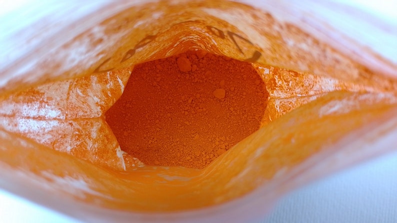 van den hoven Ceriumsulfid orange helle Einpigment seltene Erden Aquarellfarbe PO78 medium Bild 10