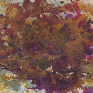 Trovão de chuva roxa nuvens tempestade — arte abstrata original rocha molhada príncipe