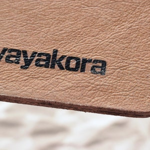 Vegan Leder Öko-Mauspad Zerowaste Stoff nachhaltiger Krafttex Papier Textil Mauspad Korkunterlage beige beige natur PC