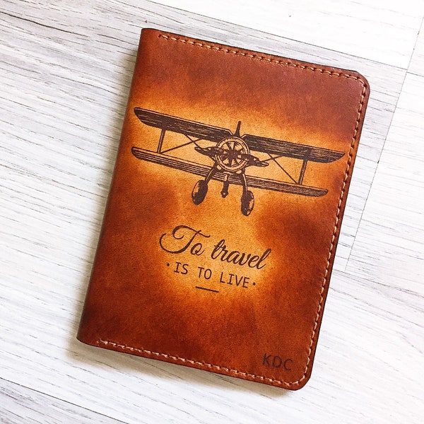 Quote Passport Case Etsy