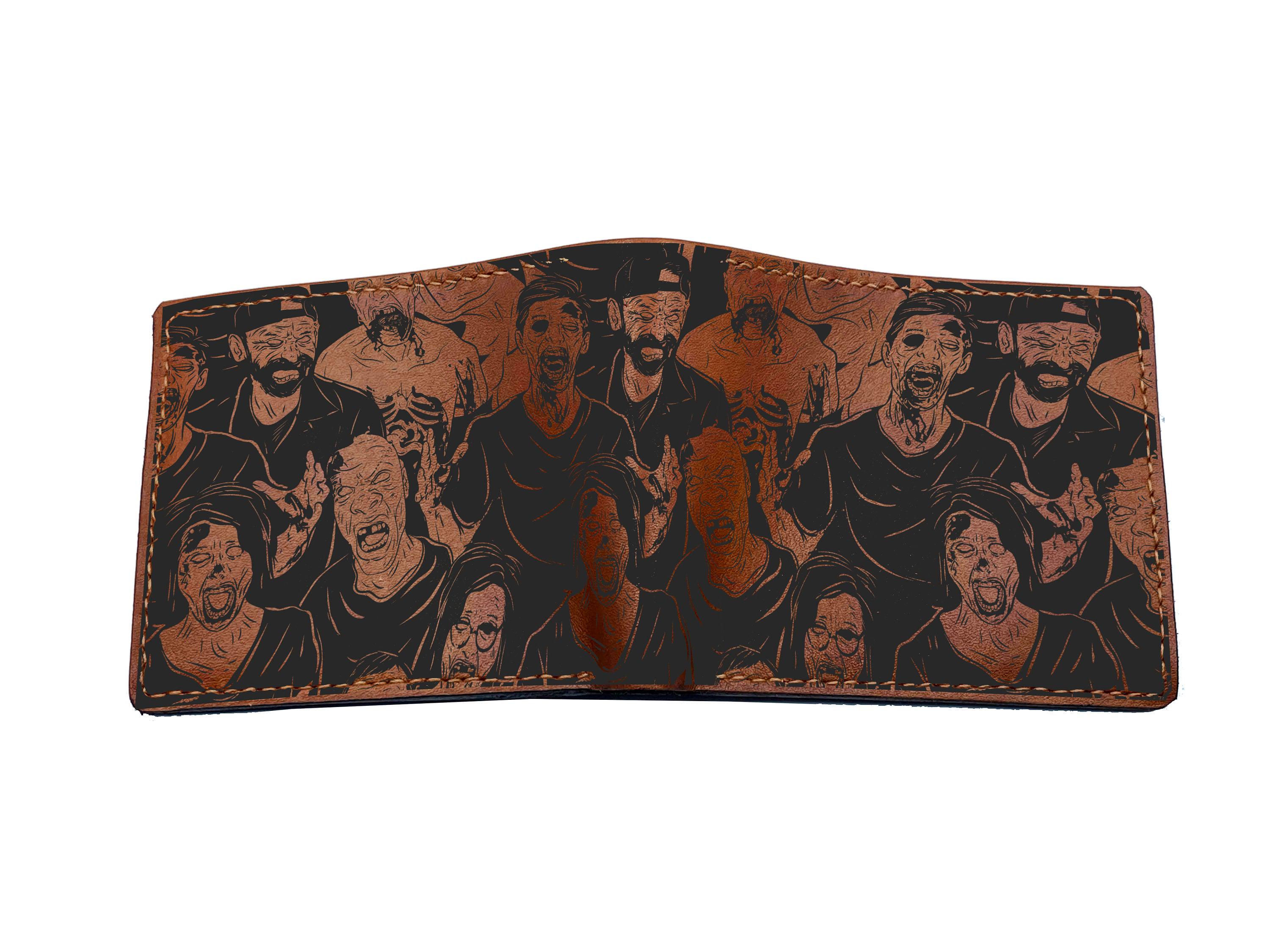 The Walking Dead Cherokee Rose Wallet - Officially Licensed Trifold Style With Floral Design